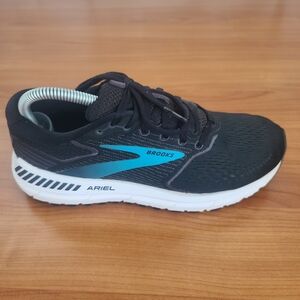 Brooks Womens Ariel 20 Black Supportive‎ Max Cushion Running Shoes Sz 8D